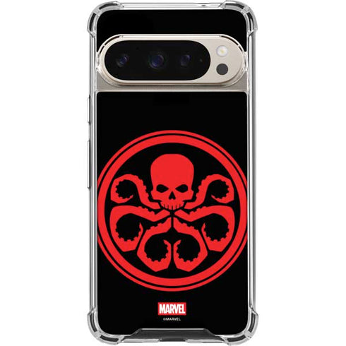 Marvel Captain America Hydra Symbol Google Pixel 9 Pro XL Clear Case